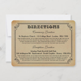 Invitación La colección de Bodas Steampunk de Victoria