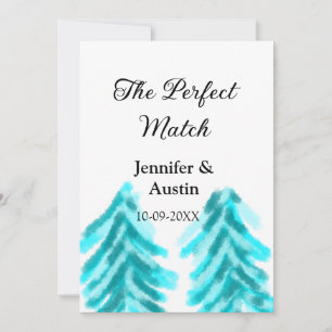 Invitación La combinación perfecta entre el boda de los pinos
