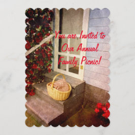 Invitación La comida campestre invita - a su personalizado 5"