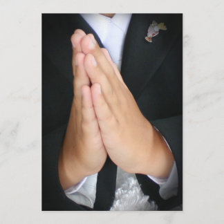 Invitación La comunión del muchacho