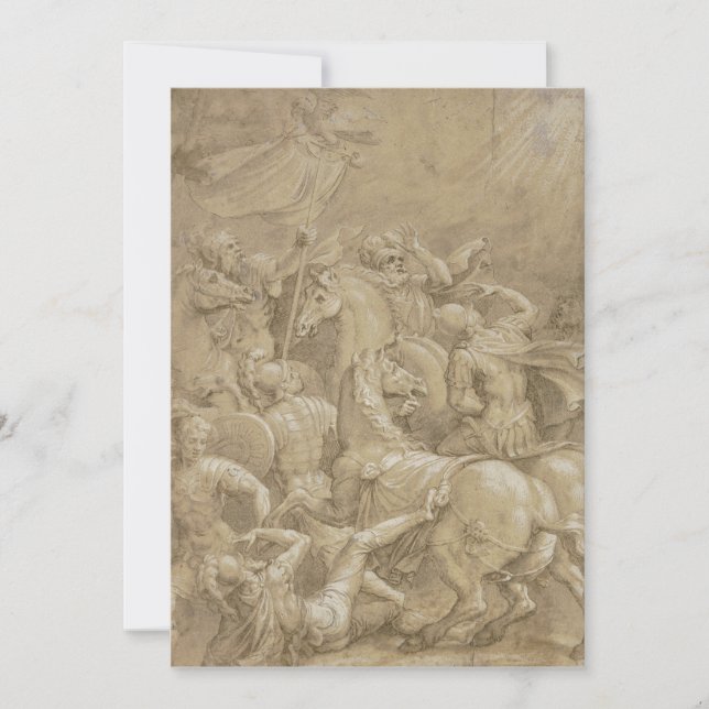 Invitación La Conversión de San Pablo Arte (Anverso)