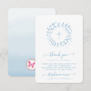 Invitación La corona azul y la cruz