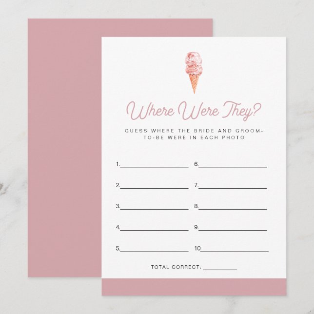 Invitación La Crema De Hielo De CLARA Reto Buscó Dónde Estaba (Anverso / Reverso)