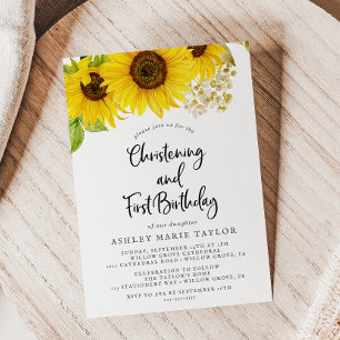 Invitación La cristiandad del girasol del país y el primer cu