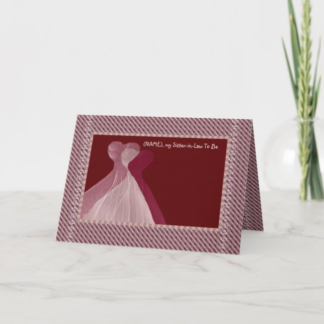 Invitación La cuñada de la boda invitará a los payasos de MAR (Anverso)