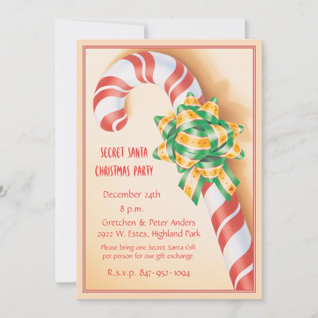 Invitación La curva mágica © (Anverso)