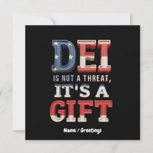 Invitación La DEI no es una amenaza, es un regalo perfecto 