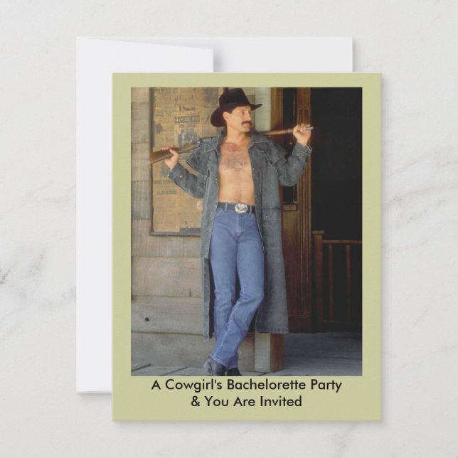 Invitación La despedida de soltera de Bachelorette (Anverso)