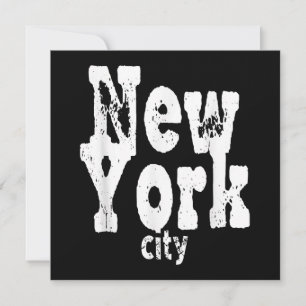 Invitación La divertida ciudad de Nueva York