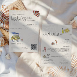 Invitación La dolce vita | Bachelorette de verano italiana