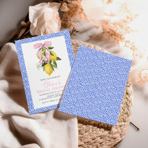 La Dolce Vita Lemon Pink Bow Bridal Ducha