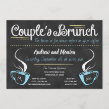 La ducha de la pareja de Chalkboard es divertida