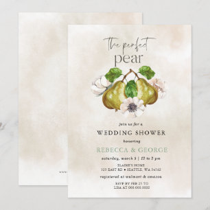 Invitación La ducha de matrimonio perfecta para parejas de am