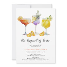 La Ducha De Novias Cóctel Más Feliz De Las Horas