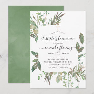 Invitación La ecología es la primera comunión santa