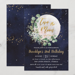 Invitación La ecologización del cielo nocturno Dos Fiestas de