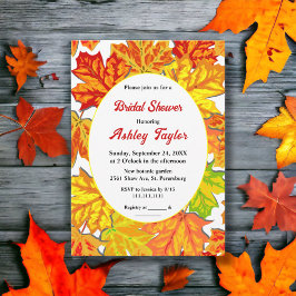 Invitación La elegante caída del Boho deja a la ducha de novi