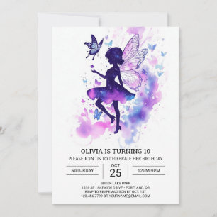 Invitación La encantadora celebración del cumpleaños de los n
