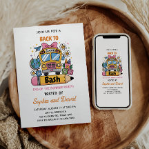 ¡La escuela está de vuelta! del primer cumpleaños 