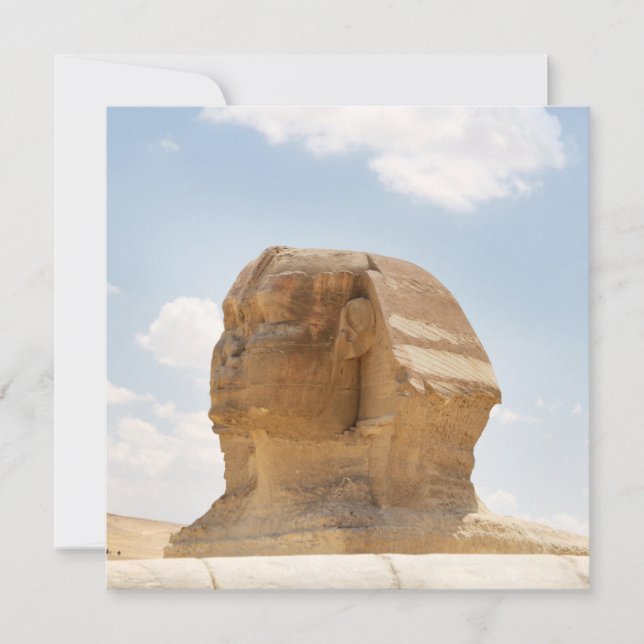 Invitación La esfinge (Anverso)