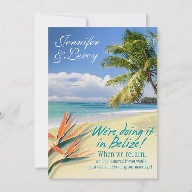 Invitación La ESMERALDA de Jennifer RIEGA a la recepción de (Anverso)