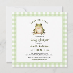 Invitación La Esperanza Sobre La Plaza De Baby Shower De La R