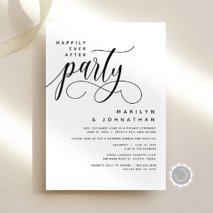 Invitación La Evolución Moderna De Los Bodas Es Afortunada De
