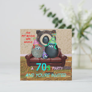 Invitación La familia del rock Mascota
