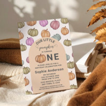 La fascinante Calabaza Pastel Primera Fiesta de Cu