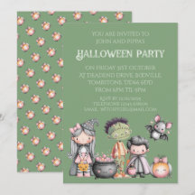 La fascinante fiesta de Halloween de los niños