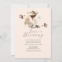 Invitación La fiesta de Bachelorette de Espresso Martini invi