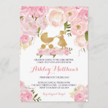 la fiesta de bienvenida al bebé de la hermana