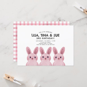 Invitación La fiesta de cumpleaños de mejores amigos con cone