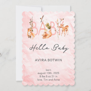 Invitación La Fiesta de Cumpleaños de Nuestra Pequeña Luz de