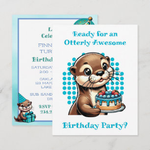 Invitación La fiesta de cumpleaños de un chico con temas de c