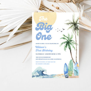 Invitación La Fiesta de Cumpleaños del Chico Grande - Ola del