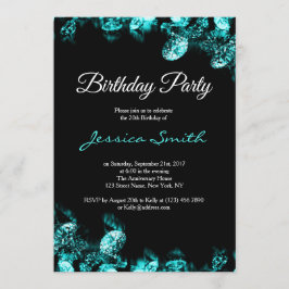 Invitación La fiesta de cumpleaños del diamante de la