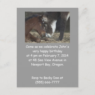 Invitación La fiesta de cumpleaños divertida invita a