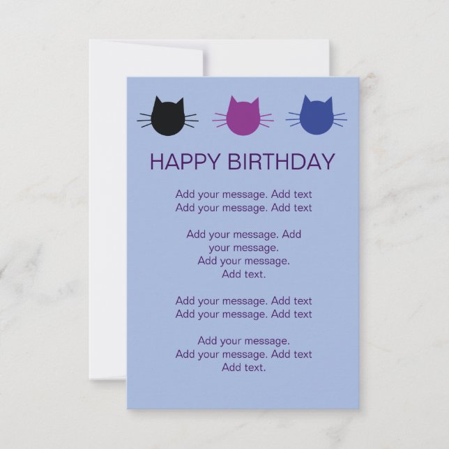 Invitación La fiesta de cumpleaños multicolora de los niños (Anverso)