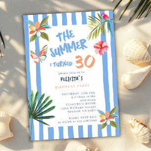 Invitación La fiesta de cumpleaños número 30 que cumplí trein