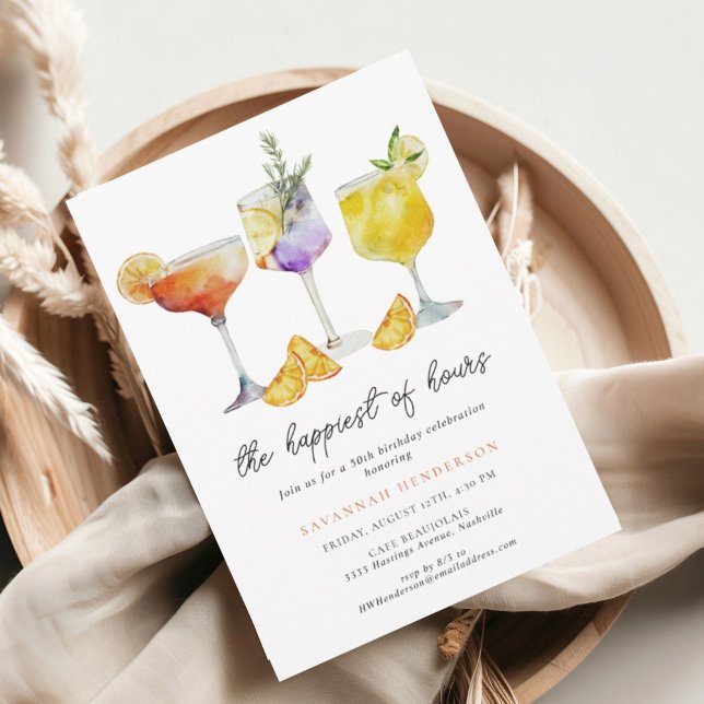 Invitación La fiesta de cumpleaños número 50 más feliz de las (Subido por el creador)