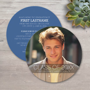 Invitación La fiesta de graduación con foto puede cambiar el 