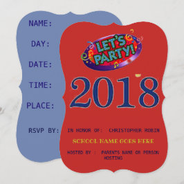 INVITACIÓN LA FIESTA DE GRADUACIÓN INVITA