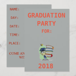 INVITACIÓN LA FIESTA DE GRADUACIÓN INVITA