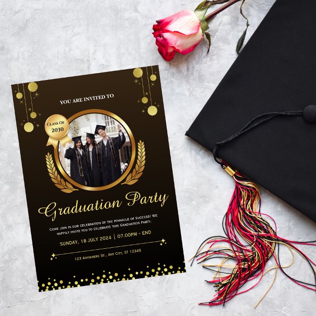 Invitación la fiesta de graduación invita a la redacción - ta (Subido por el creador)