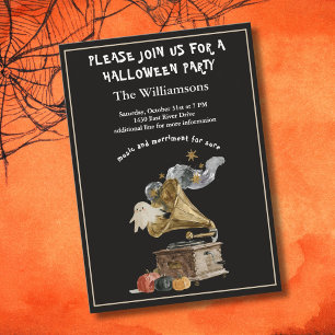 Invitación **La fiesta de Halloween con estilo personalizado