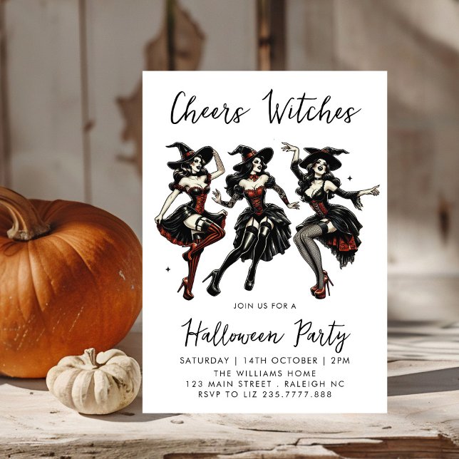 Invitación La fiesta de Halloween para adultos (Subido por el creador)