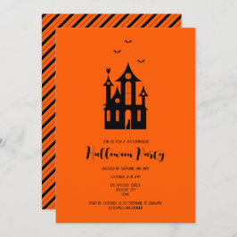 Invitación La fiesta de Halloween para adultos obsesionó a la