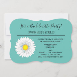 Invitación La fiesta de la soltera de la margarita de la Boni