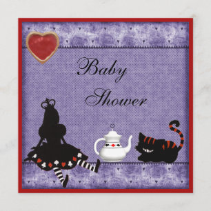 Invitación La fiesta del té de Baby Shower de Alicia y del
